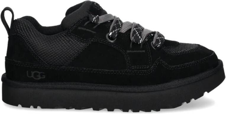 UGG Sneakers Heren M Lo Lowmel Maat: 43 Materiaal: Suède Kleur: Zwart