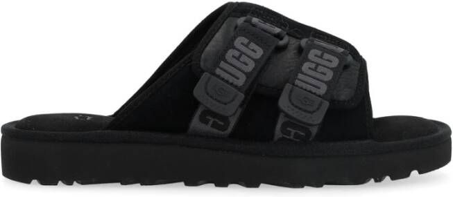 Ugg Zwarte Strap Slide Sandalen Black Heren