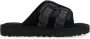 Ugg Zwarte Strap Slide Sandalen Black Heren - Thumbnail 1