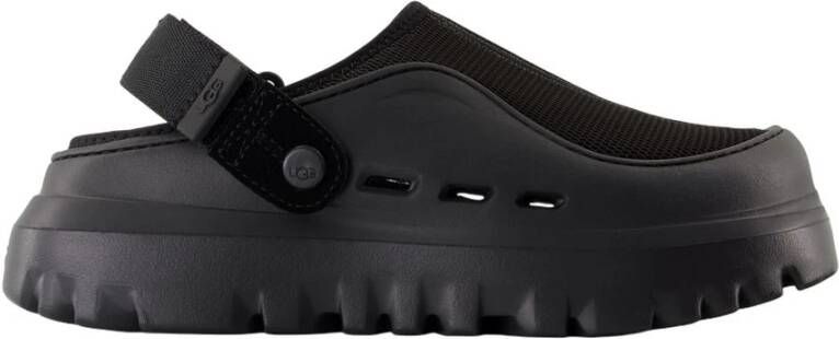 UGG Classic Clog WaterResistant Comfort Black Shoes - Foto 2