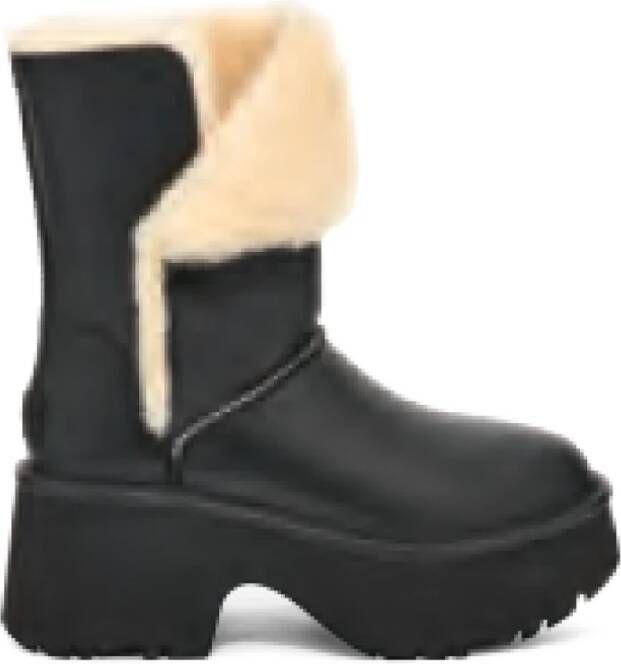 UGG Zwarte Winterlaarzen Stijlvol Ontwerp