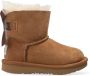Ugg Dameslaarzen van omgekeerd schapenleer en suède voor herfst winter Beige Dames - Thumbnail 1