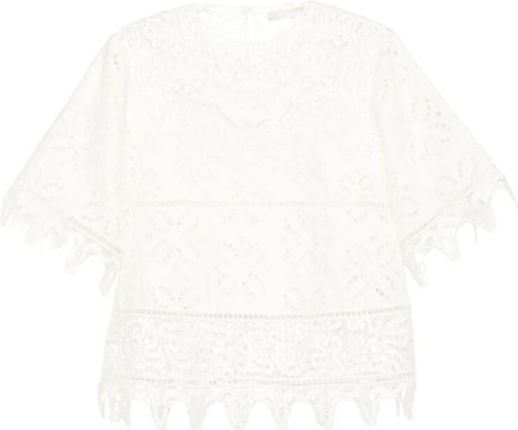 Ulla Johnson Witte Kant Sneakers
