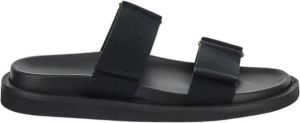 UMA Wang Sliders Zwart Dames