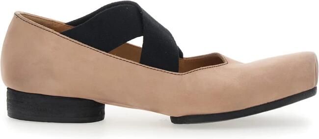 UMA Wang 25mm Square Toe Ballerina's