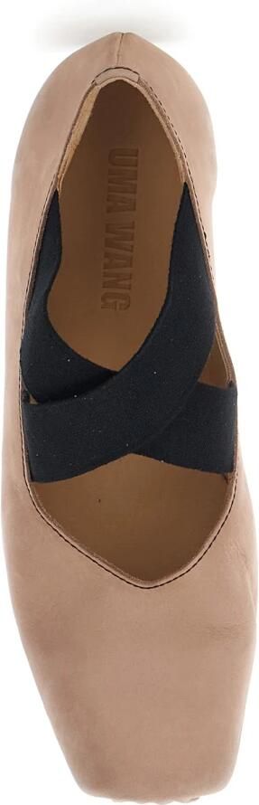 UMA Wang 25mm Square Toe Ballerina's - Foto 2