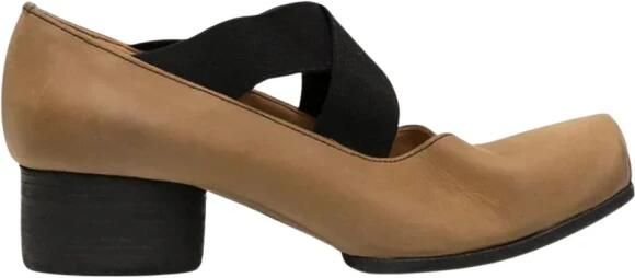 UMA Wang Ballerina in Pelle Tacco Medio