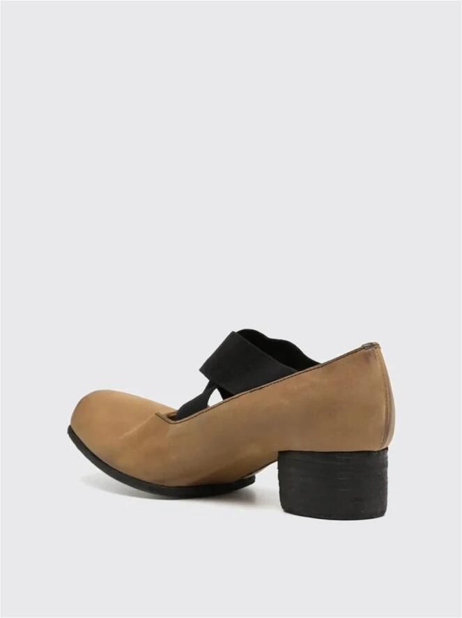 UMA Wang Ballerina in Pelle Tacco Medio - Foto 2