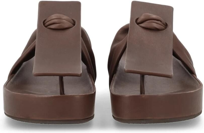 UMA WANG Geknoopte teenslippers - Foto 3