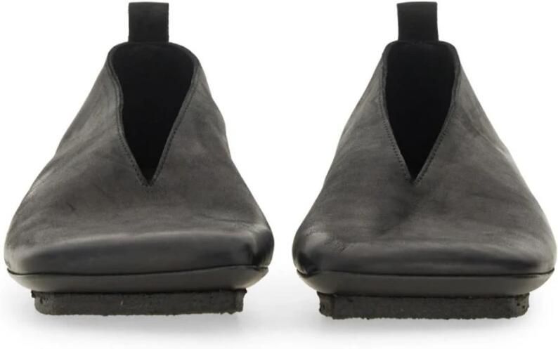 UMA Wang Leren V-Cut Platte Schoen - Foto 2