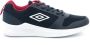 Umbro Um Owen Lace Lage Sneakers Blue Heren - Thumbnail 2