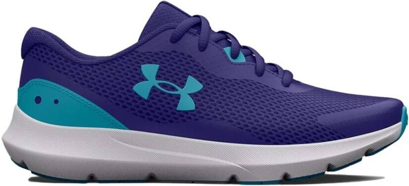 Under Armour Jongenshardloopschoenen Grade School Surge 3 Sonar Blauw Sonar Blauw Blauw Surf 35.5