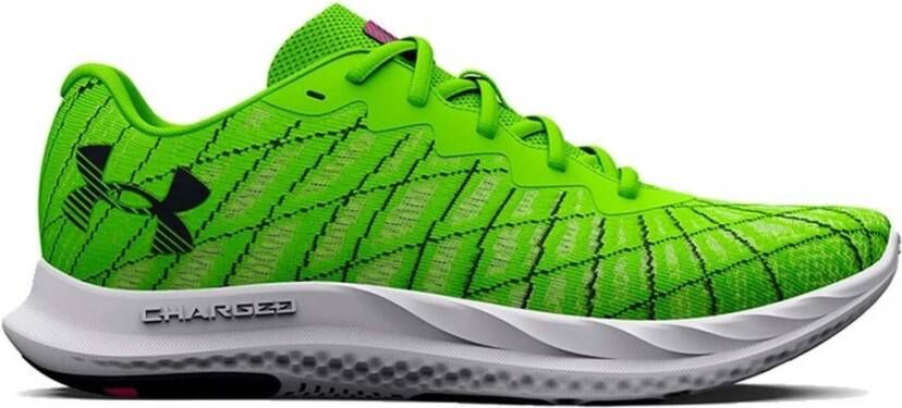 Under Armour Herenhardloopschoenen Charged Breeze 2 Lime Surge Zwart Zwart 45.5