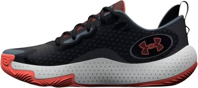 Under Armour Uniseks basketbalschoenen Spawn 5 Zwart Gravel After Burn 44.5