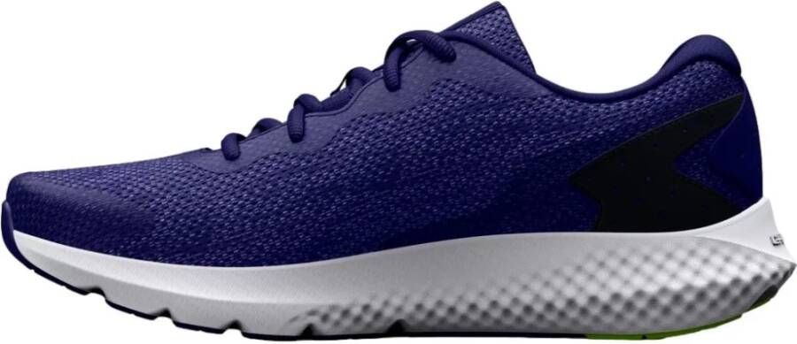 Under Armour Herenhardloopschoenen Charged Rogue 3 Knit Sonar Blauw Zwart Zwart 42.5