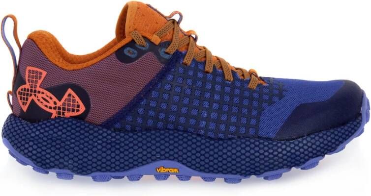 Under Armour Unisex hardloopschoenen HOVR™ Ridge Trail Sonar Blauw Honey Oranje Oranje Blast 44.5