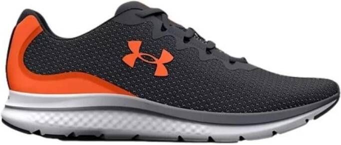 Under Armour Herenhardloopschoenen Charged Impulse 3 Pitch Grijs Oranje Blast Oranje Blast 47.5