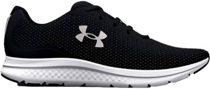 Under Armour Herenhardloopschoenen Charged Impulse 3 Zwart Zwart Metalen Zilver 45.5