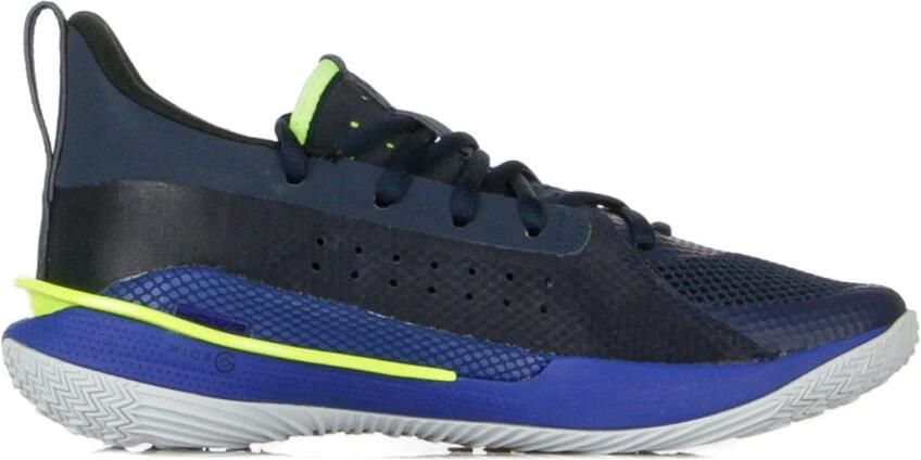 Under Armour Blauwe Curry 7 Lage Schoenen