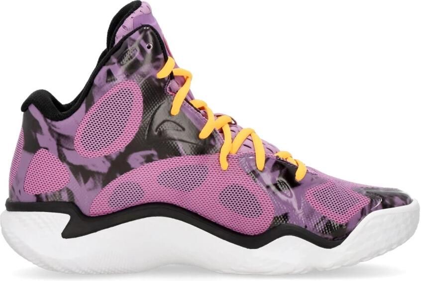 Under Armour Hoge Basketbalschoen Paars