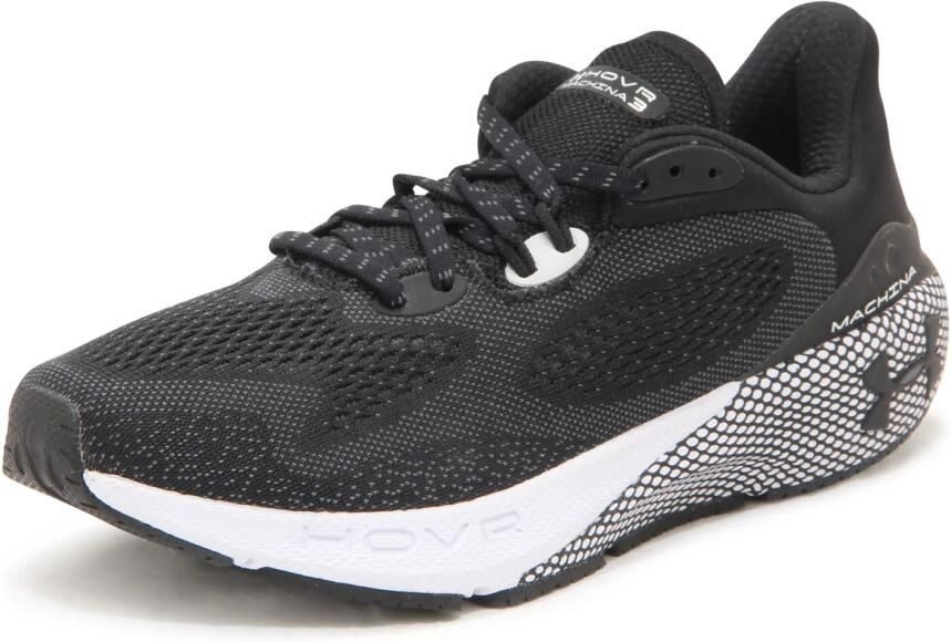 Under Armour Herenhardloopschoenen HOVR™ Machina 3 Zwart Wit Zwart 44.5