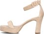 UNISA Sandalen Dames Olice Maat: 39 Materiaal: Suède Kleur: Beige - Thumbnail 2