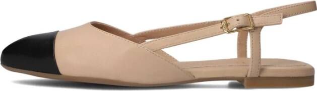 UNISA Slingbacks Dames Asley Maat: 35 Materiaal: Leer Kleur: Beige - Foto 3