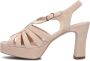 UNISA Sandalen Dames Orvin Maat: 40 Materiaal: Suède Kleur: Beige - Thumbnail 3