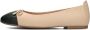 UNISA Ballerina Dames Belle Maat: 40 Materiaal: Leer Kleur: Beige - Thumbnail 3