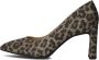 UNISA Pumps Dames Waba Maat: 39 5 Materiaal: Textiel Kleur: Bruin - Thumbnail 2
