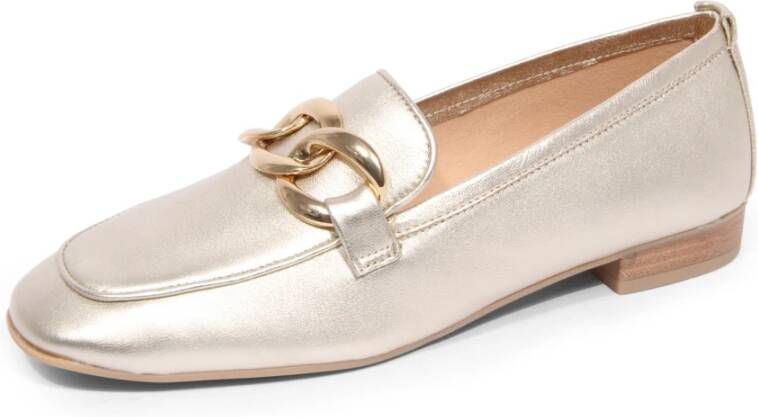 UNISA Loafers Dames Buyo Maat: 38 Materiaal: Leer Kleur: Goud - Foto 2