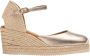 Unisa Casual Bronzen Leren Damespadrilles Gray Dames - Thumbnail 1