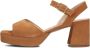 UNISA Dames Ney Maat: 37 Materiaal: Suède Kleur: Camel - Thumbnail 3