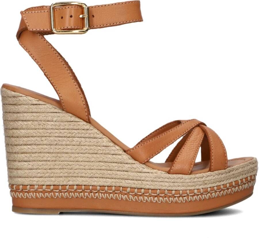 UNISA Dames Munjal Maat: 36 Materiaal: Leer Kleur: Cognac - Foto 2