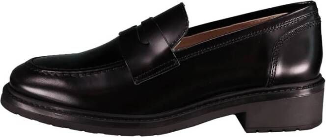 Unisa Comfortabele Klassieke Loafers Black Dames