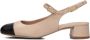 UNISA Slingbacks Dames Jumis Maat: 38 Materiaal: Leer Kleur: Beige - Thumbnail 3