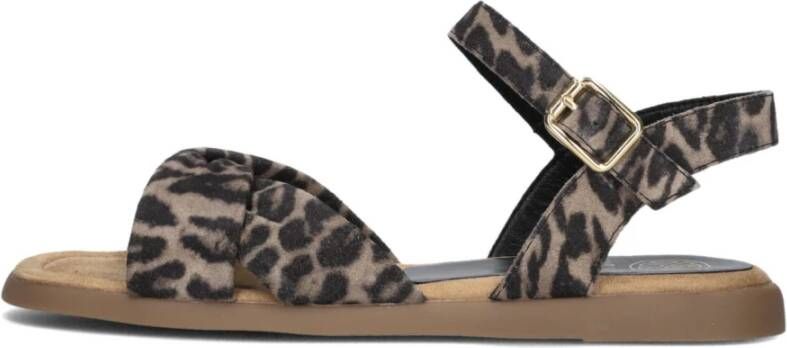Unisa Elegante Bruine Sandalen voor Vrouwen