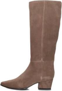 UNISA Hoge Laarzen Dames Jefri Maat: 41 Materiaal: Suède Kleur: Taupe - Foto 4