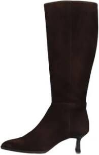 UNISA Hoge Laarzen Dames Lebras Maat: 39 Materiaal: Suède Kleur: Bruin - Foto 2