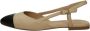 UNISA Slingbacks Dames Asley Maat: 37 Materiaal: Leer Kleur: Beige - Thumbnail 6