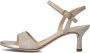 UNISA Dames Nahia Maat: 36 Materiaal: Textiel Kleur: Goud - Thumbnail 3