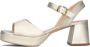 UNISA Dames Ney Maat: 39 Materiaal: Leer Kleur: Goud - Thumbnail 3
