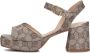 UNISA Sandalen Dames Ney_24 Maat: 41 Materiaal: Leatherlook Kleur: Goud - Thumbnail 3