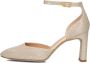 UNISA Pumps Dames Waba Maat: 40 Materiaal: Textiel Kleur: Goud - Thumbnail 3