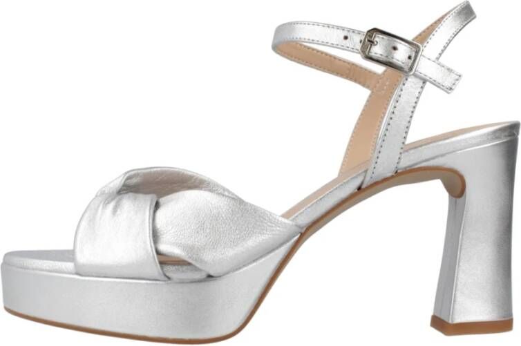 Unisa High Heel Sandals Gray Dames