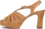 UNISA Sandalen Dames Orvin Maat: 41 Materiaal: Suède Kleur: Camel - Thumbnail 2