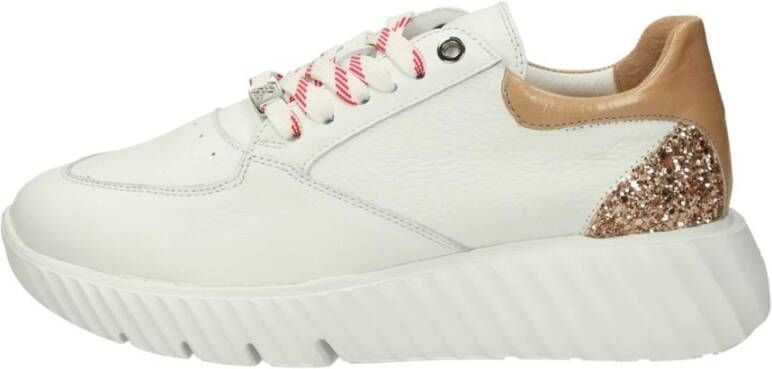 Unisa Lage Top Sneakers White Dames