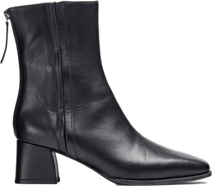 Unisa Leren enkellaarzen met vierkante neus - Foto 2