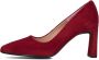 UNISA Pumps Dames Waba Maat: 36 Materiaal: Suède Kleur: Rood - Thumbnail 3