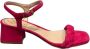 Unisa Verhoog je stijl met hoge hak sandalen Pink Dames - Thumbnail 1